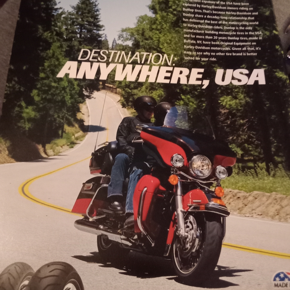 Harley Davidson Road Map Book